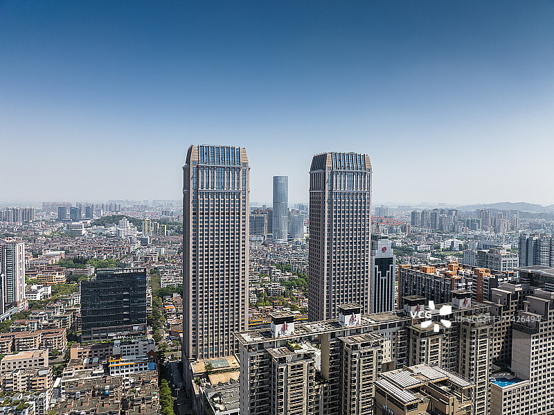 广东省中山市城市风光天际线 利和广场图片素材