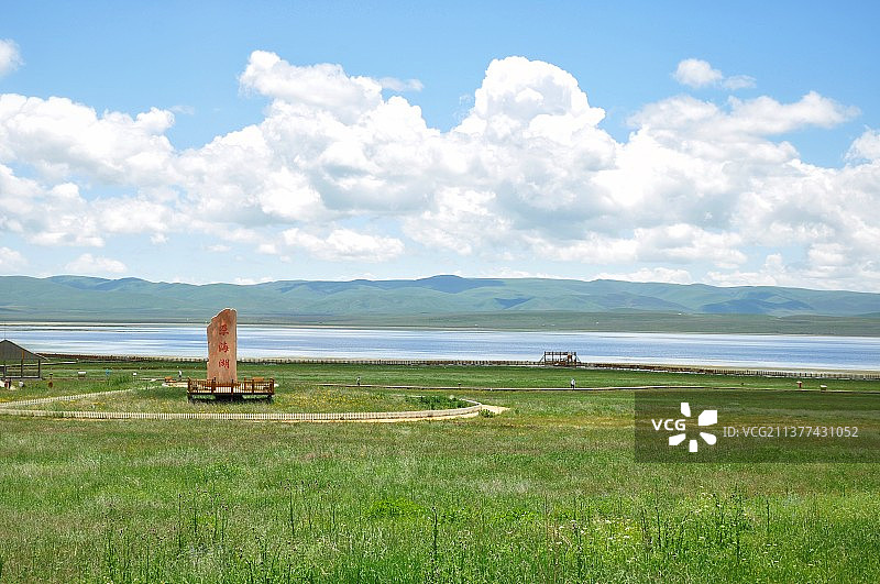 甘肃甘南尕海图片素材