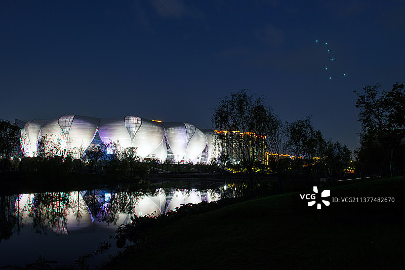 北斗星耀“莲花碗”图片素材