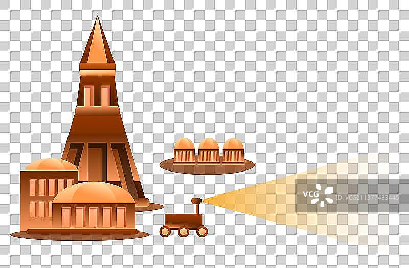 火星车火星基地图片素材