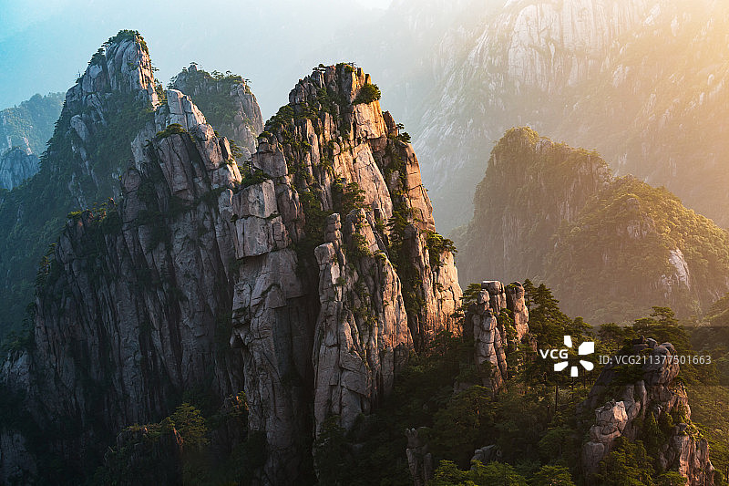 黄山风光图片素材