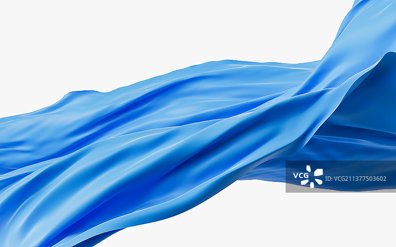 流动的布料3D渲染图片素材