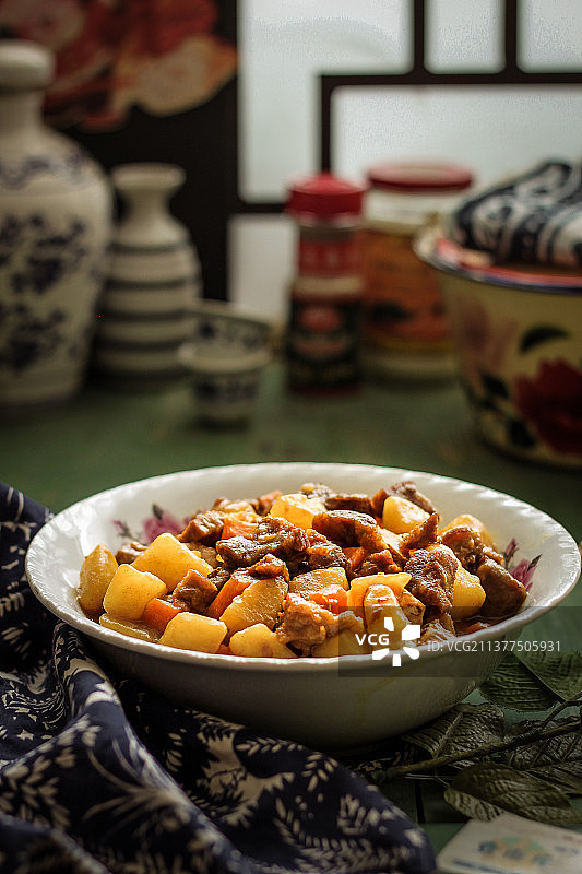 咖喱牛腩图片素材