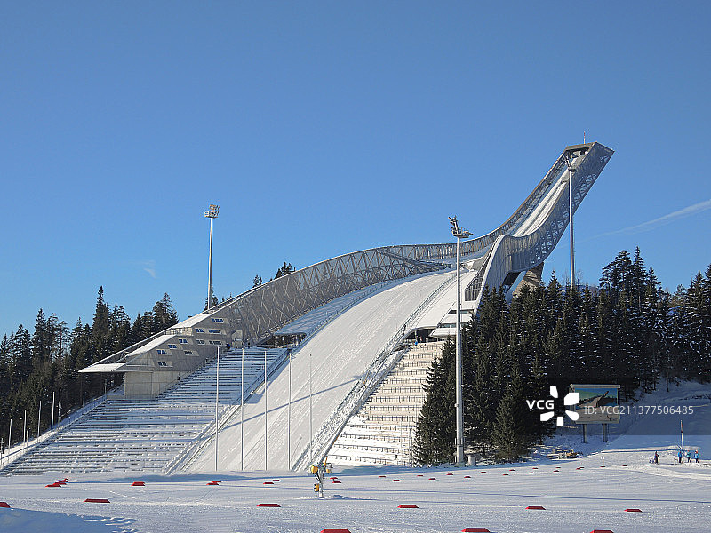 Holmenkollen Ski Museum滑雪博物馆图片素材