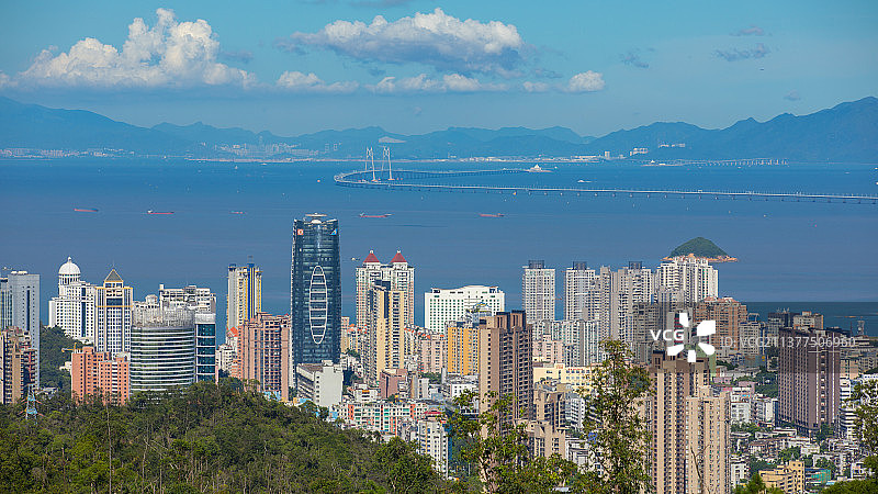 珠海市吉大和港珠澳大桥图片素材