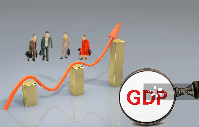 国内生产总值 GDP 中国经济 宏观经济 经济增长 经济形势 经济数据图片素材