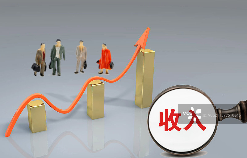 创意配图：工资 收入图片素材