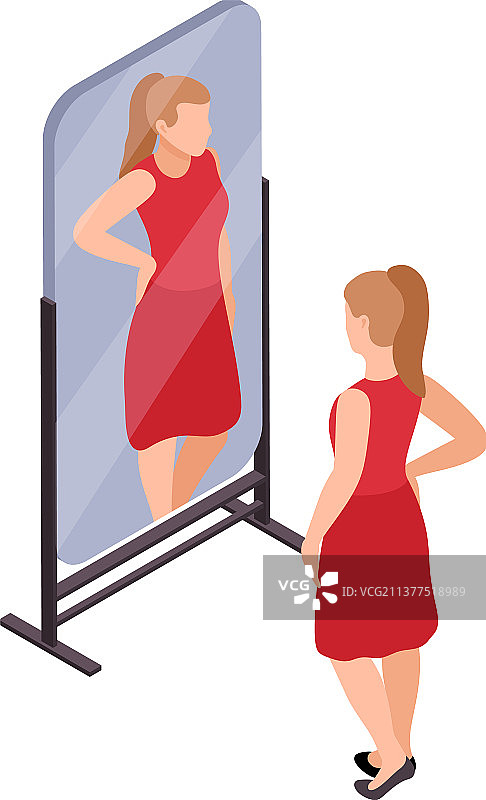 2.5D服装店图片素材