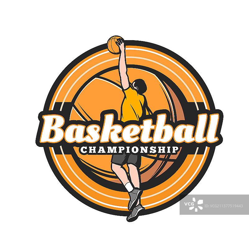 篮球锦标赛运动队球员图标图片素材