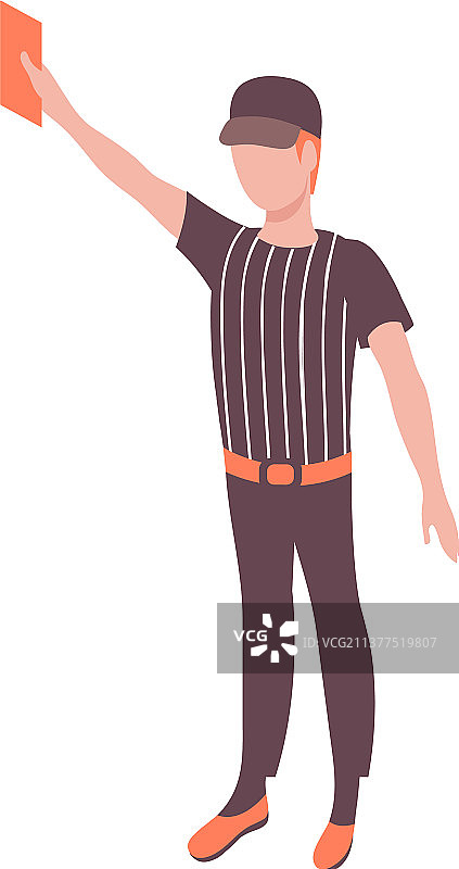 足球裁判图标图片素材