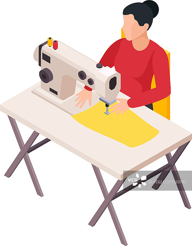 缝纫工厂图标图片素材