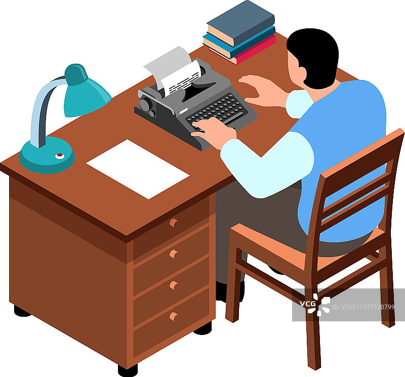 2.5D作家图片素材