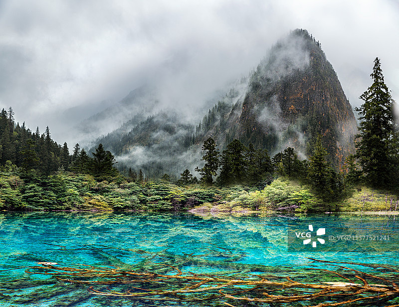 梦幻九寨图片素材