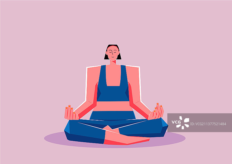 冥想瑜伽图片素材