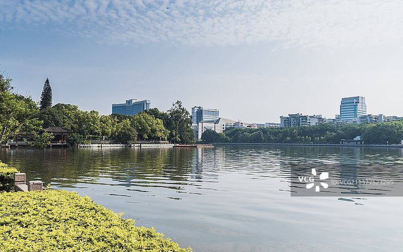 福建福州鼓楼区西湖公园图片素材