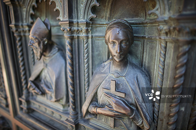 意大利佛罗伦萨小镇风光欧洲建筑教堂图片素材