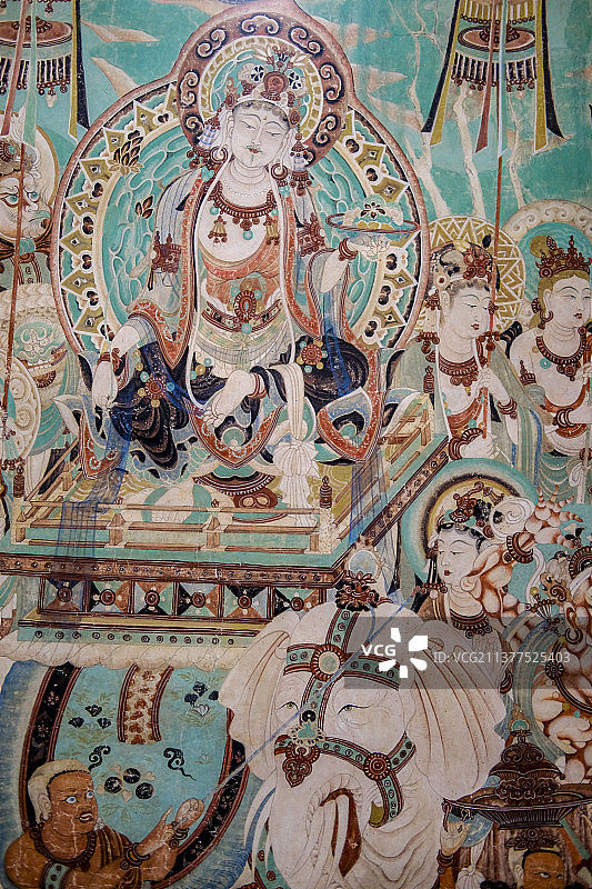 敦煌壁画图片素材