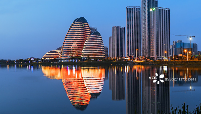 春笋夜色图片素材