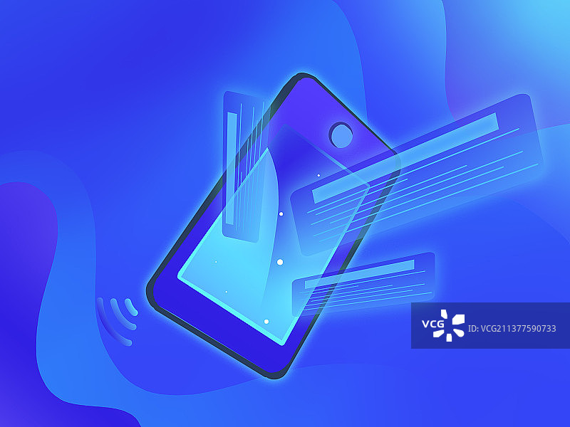 元宇宙插画高科技人工智能未来虚拟玩家模版图片素材