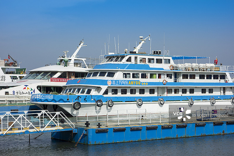 山东烟台长岛万鸟岛图片素材