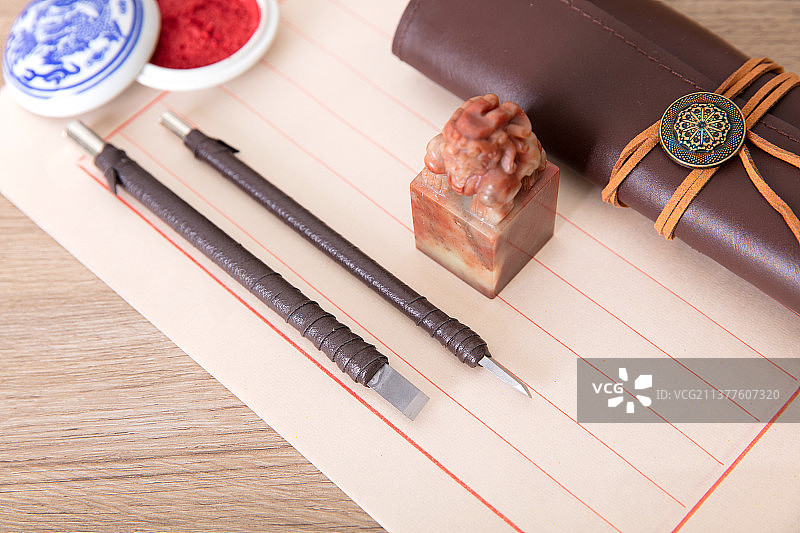 中国传统篆刻艺术相关的物品图片素材