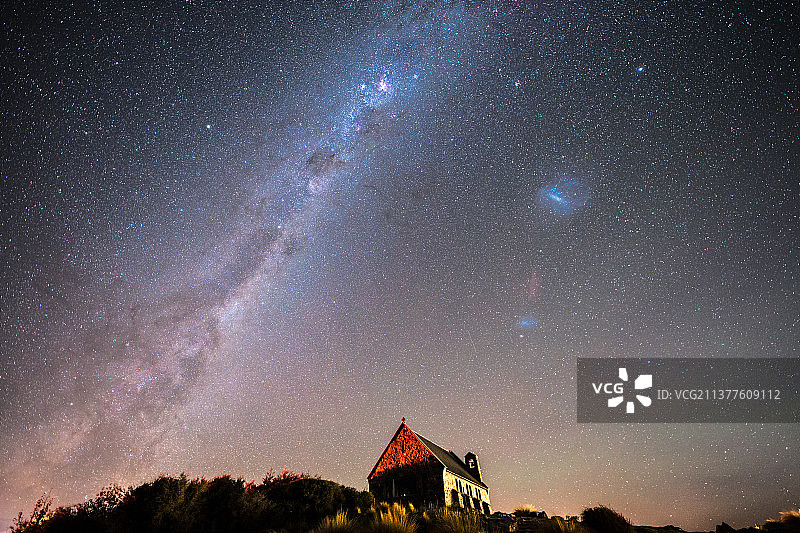 南半球银河图片素材