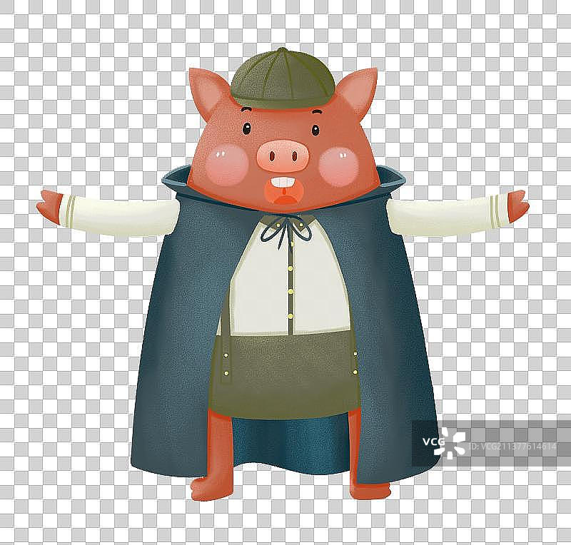 十二生肖之猪免抠元素图片素材