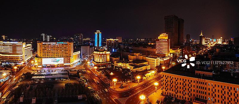 长春 宽城区 长白路 长春站 胜利大街 人民大街 邮政大楼图片素材