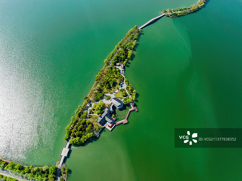 江苏苏州石湖景区风光图片素材