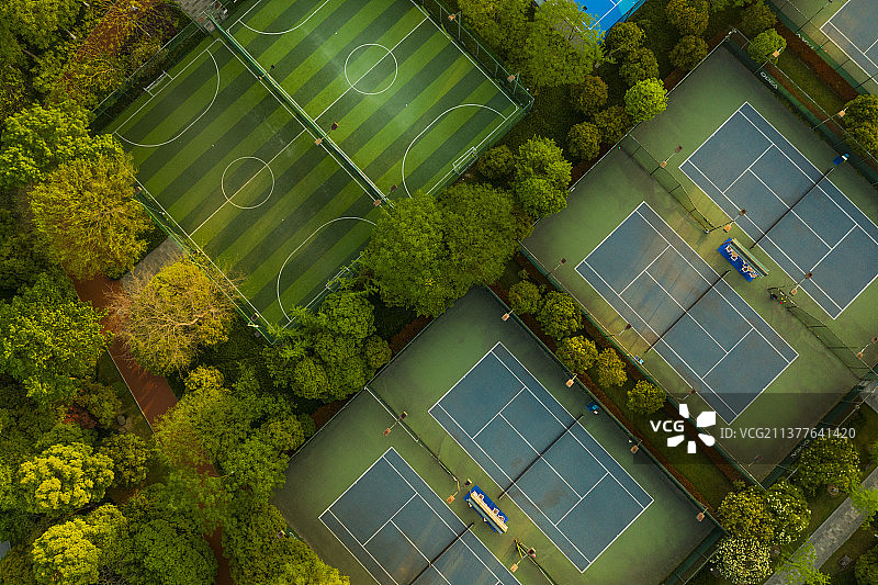 浙江杭州市拱墅区城北体育公园图片素材