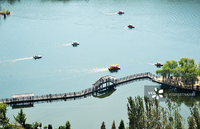 山东临沂天蒙湖图片素材