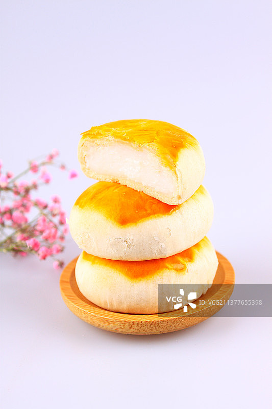 烘焙网红点心软心啵啵饼图片素材