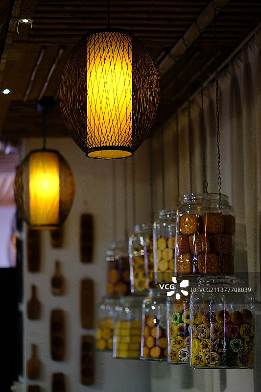 怀旧旧式零食杂货店图片素材