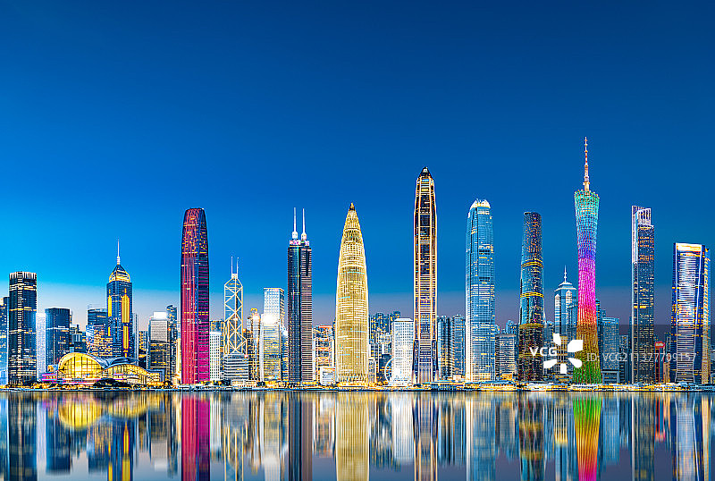大湾区城市建筑风光图片素材