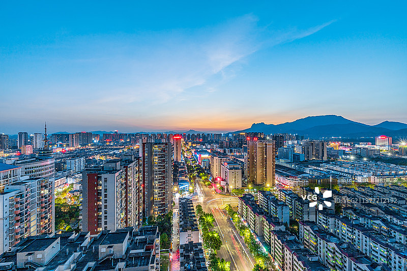 贵港夜色图片素材