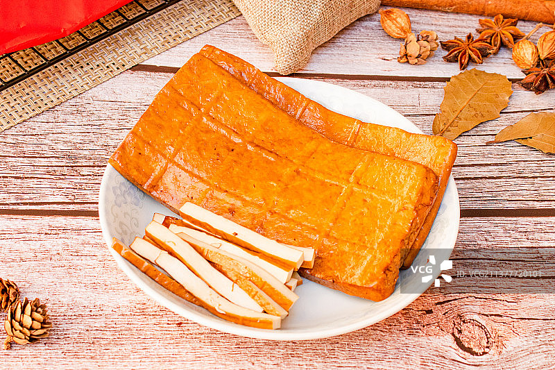 卤味豆干图片素材