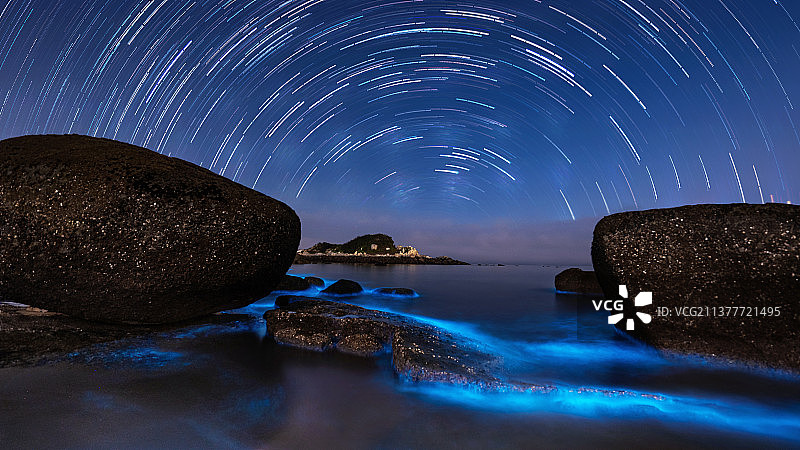 星轨蓝眼泪图片素材