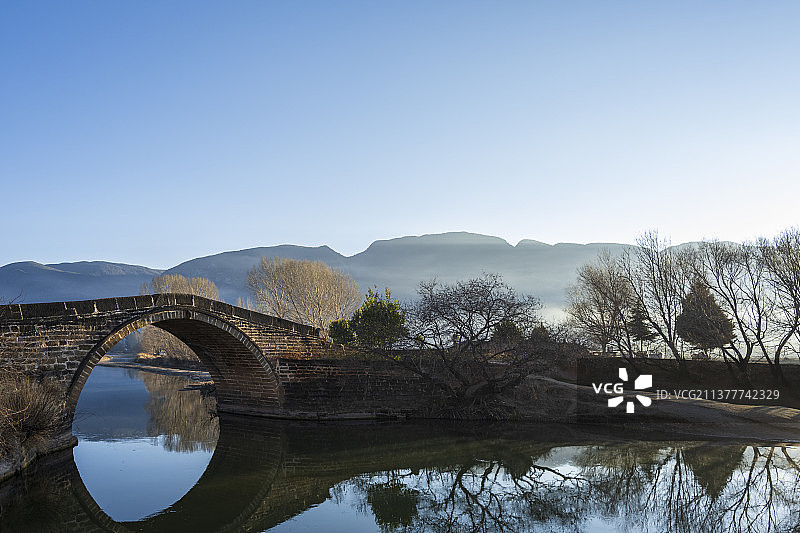 沙溪古镇玉津桥图片素材