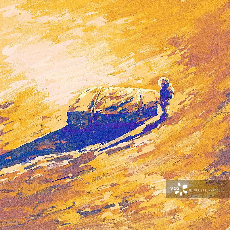 太阳系冒险插画图片素材