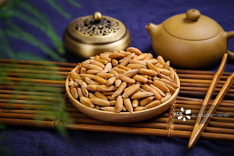 营养巴西松子图片素材