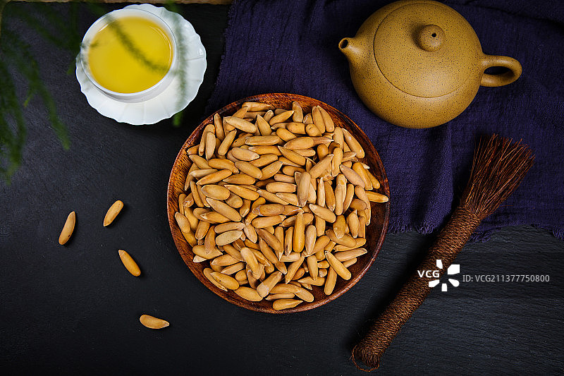 营养巴西松子图片素材