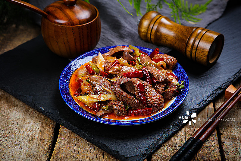 滋补爆炒腰花图片素材