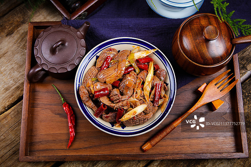 滋补爆炒腰花图片素材