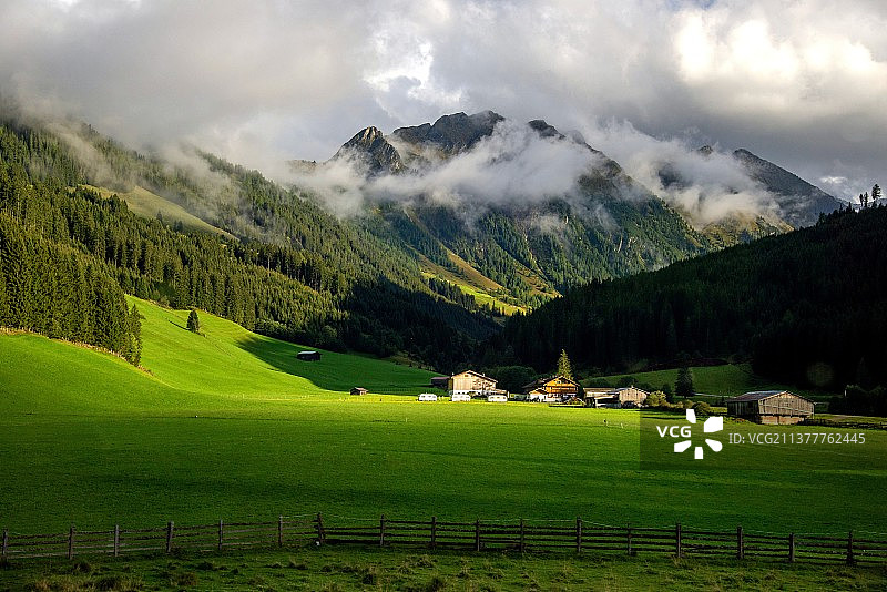 奥地利沿途风光图片素材
