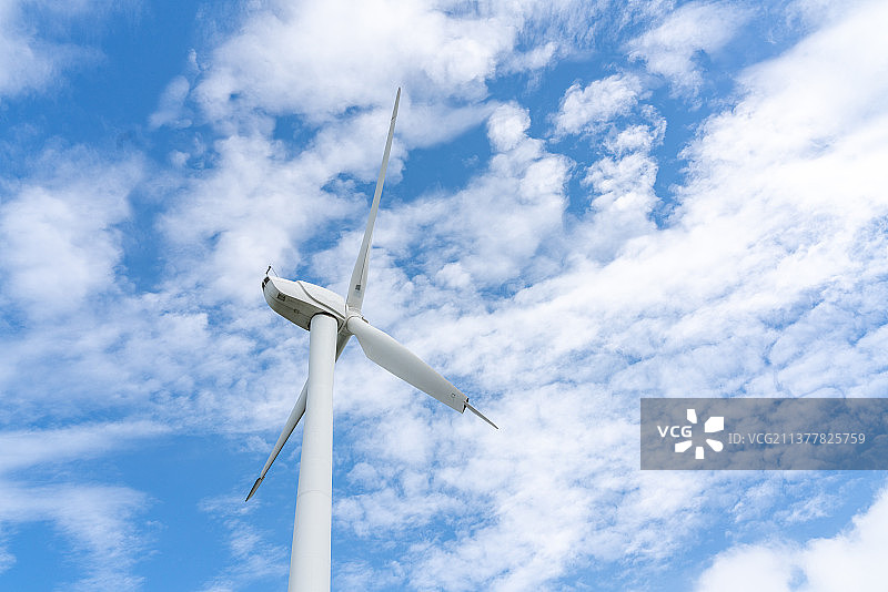 风力发电风轮机图片素材