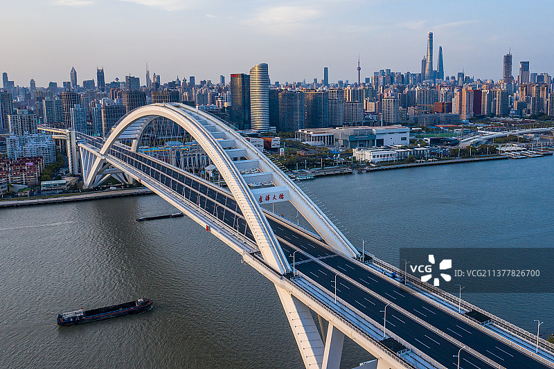 疫情下的空城上海图片素材