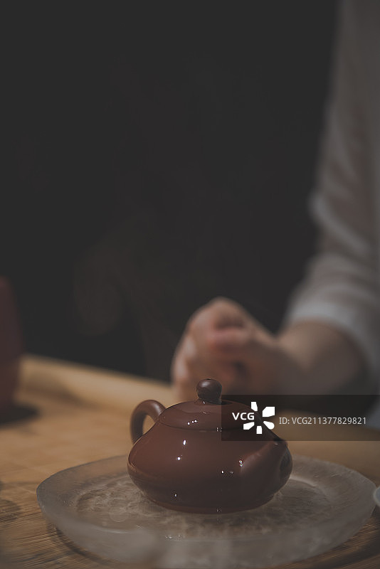 泡一壶凤凰单丛茶图片素材