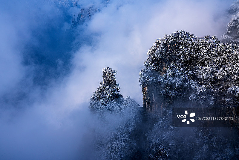 峡谷仙境图片素材