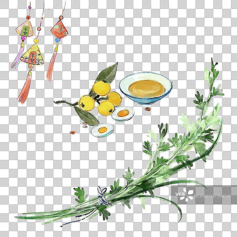 端午节习俗物品图片素材