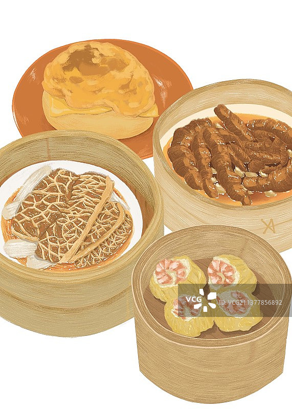 美食记忆 粤菜图片素材